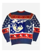 Sonic The Hedgehog Blue Christmas Sweater For Sale