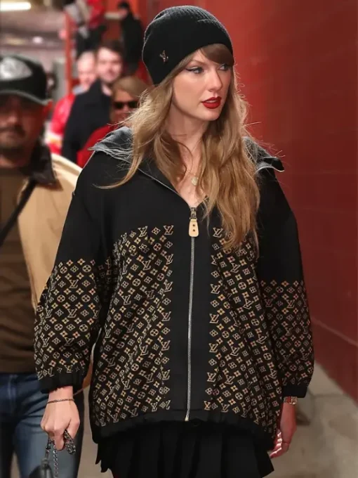 Taylor Swift Monogram Jacquard Knit Jacket Louis Vuitton