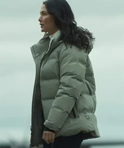 The Recruit S02 Hannah Copeland Puffer Hooded Jacket