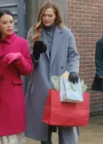 Maggie Lawson Sugarplum Wool Coat buy