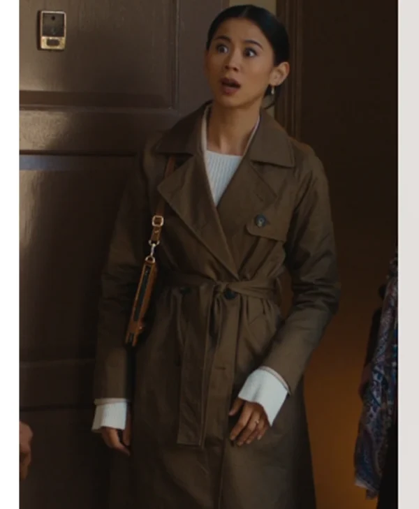 Matlock S01 Sarah Franklin Trench Coat