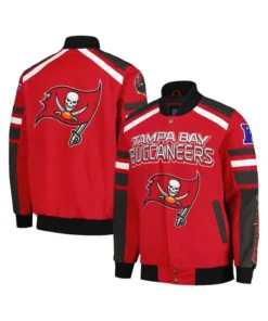 Men’s NFL Tampa Bay Buccaneers Racing Red Jacket