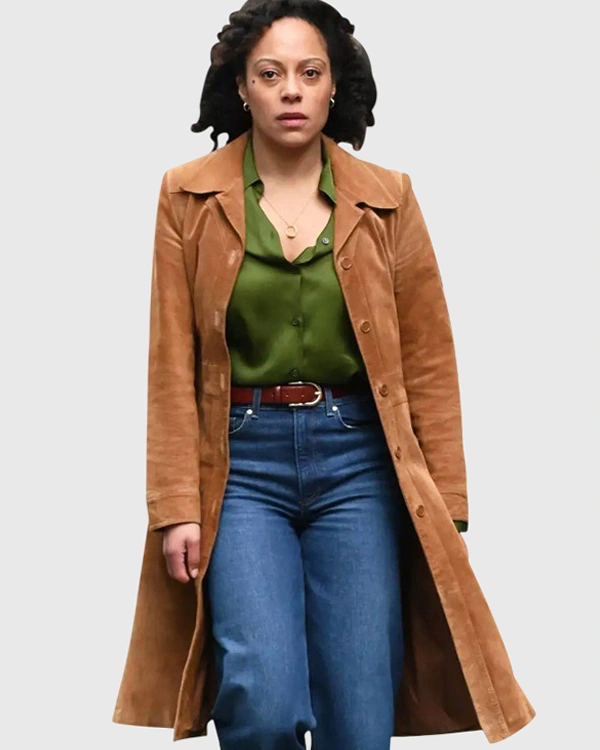 Missing You S01 Kat Donovan Brown Coat front