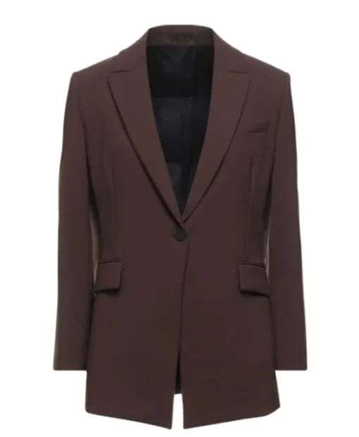 Sarah Franklin Matlock S01 Brown Blazer front