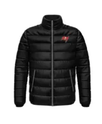 Tampa Bay Buccaneers Puffer Black Jacket