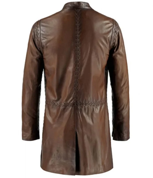 The Lord of the Rings Aragorn Leather Duster back