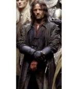 The Lord of the Rings Aragorn Leather Duster front