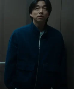 The Trunk S01 Gong Yoo Blue Jacket front