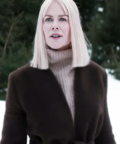 Nine Perfect strangers Nicole Kidman Brown Coat