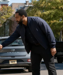 The Life of Chuck Chiwetel Ejiofor Blue Jacket