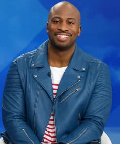 The Today Show Akbar Gbajabiamila Leather Jacket