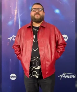 American Idol S23 Che Chesterman Red Jacket