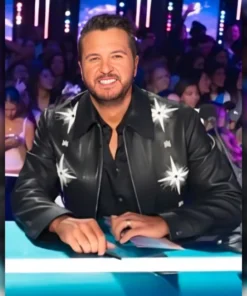 American Idol S23 Luke Bryan Star Print Jacket