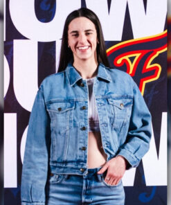 Caitlin Clark Fever Denim Jacket