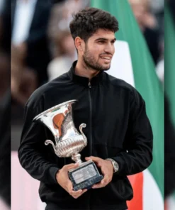 Carlos Alcaraz 2025 Italian Open Jacket