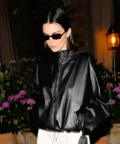 Kendall Jenner NYC 2025 Black Jacket