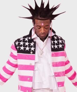 Lil Uzi Vert American Flag Jacket