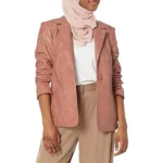 NBC News Daily Morgan Radford Leather Blazer Sale