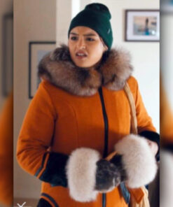North Of North Anna Lambe Orange Coat