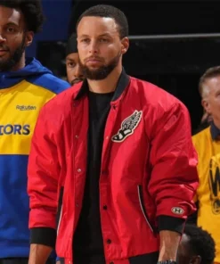 Steph Curry Red Jacket