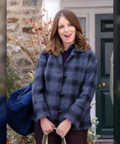 The Four Seasons Tina Fey Plaid Jacket