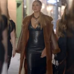 The Secret Lives of Mormon Wives Mayci Neeley Leather Coat Sale