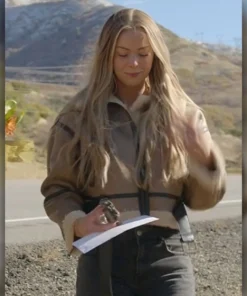 The Secret Lives of Mormon Wives Mayci Neeley Shearling Jacket