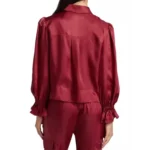 The View Joy Behar Satin Jacket