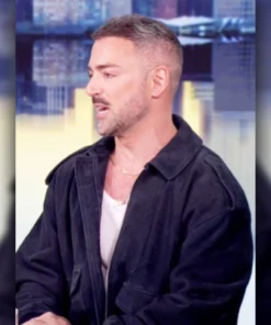 The View Matteo Lane Navy Blue Jacket