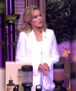 The View Sara Haines White Blazer