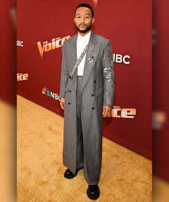 The Voice S27 John Legend Grey Coat