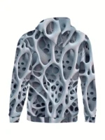 3D Graphic Printed Multicolor Hoodies