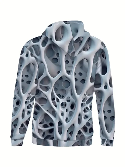 3D Graphic Printed Multicolor Hoodies