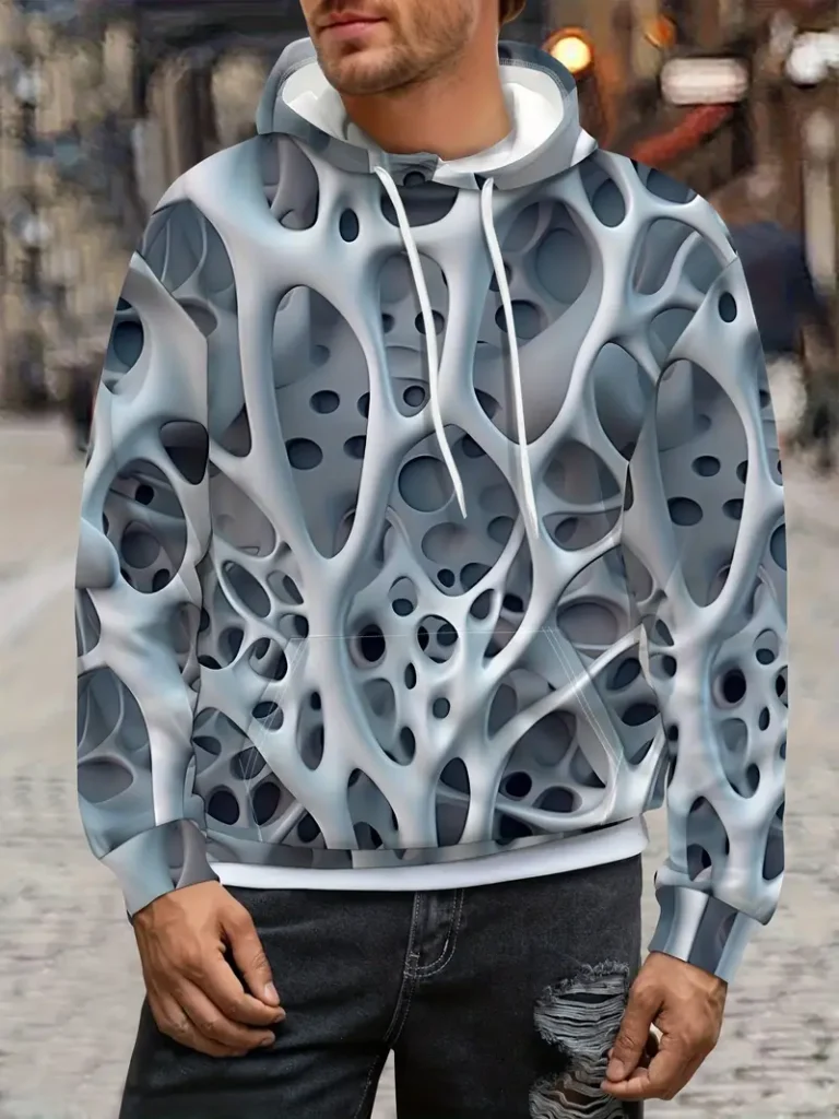 3D Graphic Printed Hoodies