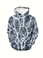 3D Graphic Printed Multicolor Hoodies
