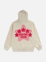 Aelfric Eden Vintage Embroidery Star Hoodie Sale