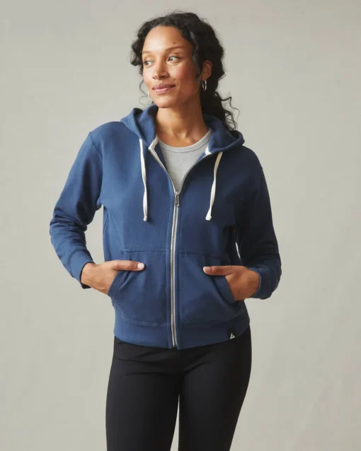 American Giant Blue Hoodie