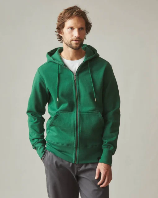 American Giant Green Hoodie