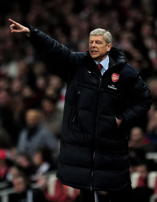Arsene Wenger Black Jacket