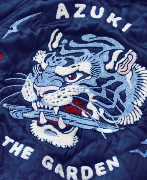Azuki Twin Tigers Blue Jacket