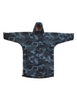 Bad Sisters S2 Eve Hewson Camo Long Blue Jacket