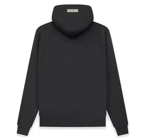 Black 1977 Essentials Fleece Hoodie