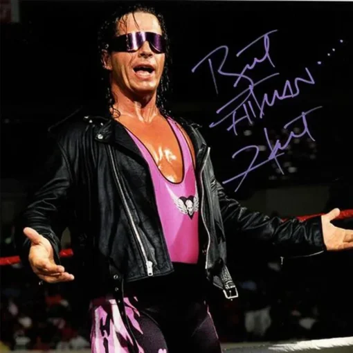 Bret Hart Black Jacket