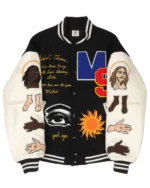 Choose Your Savior Varsity Green Red and Black Jacket