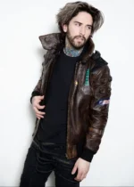 Cyberpunk Samurai Leather Jacket