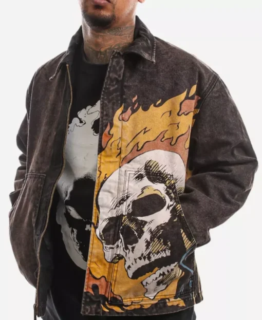 HUF Ghost Rider Jacket Sale
