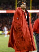 KC Chiefs Sideline Cape Coat Sale
