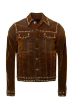 Luke Bryan American Brown Idol Suede Jacket