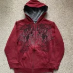 MMA Elite Black, Red ,White Hoodie