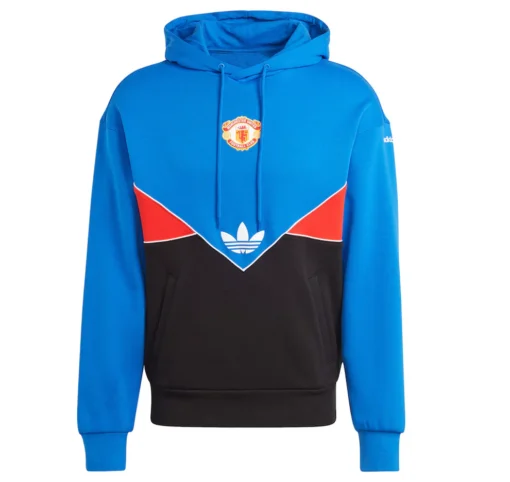 Manchester United Originals Black & Blue Hoodie